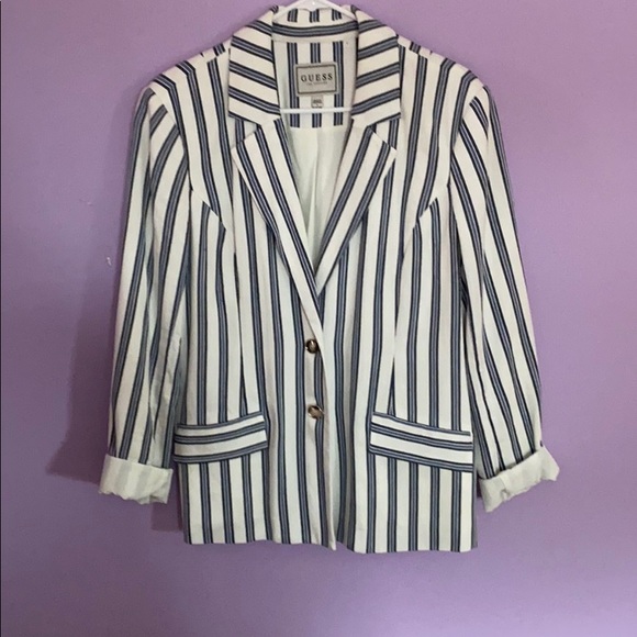 Guess Lizel Striped Blazer - Picture 3 of 3